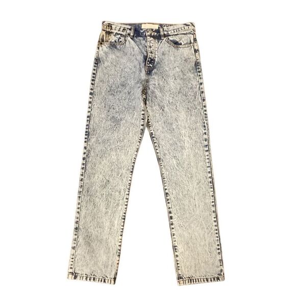 NWT Happy X Nature High Rise Straight Acid Wash Jeans size 28 - Picture 5 of 11